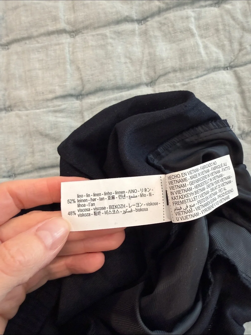 Zara linen pants